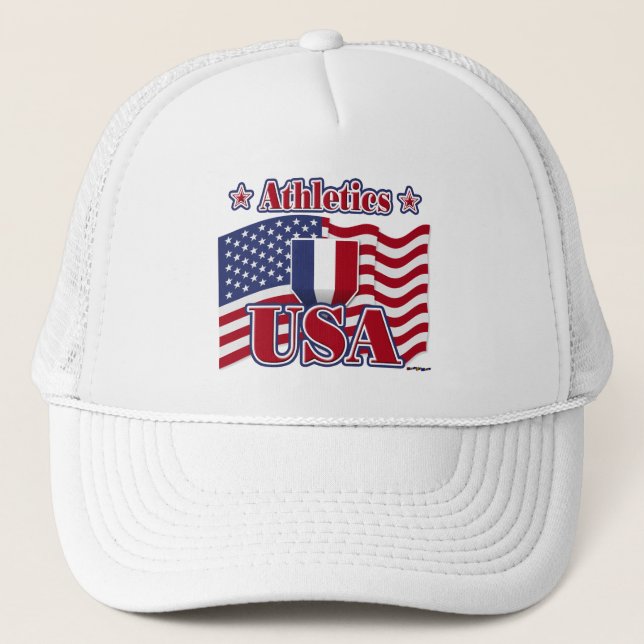 Athletics USA Truckerkappe (Vorderseite)