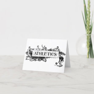 Athletik Dankeskarte