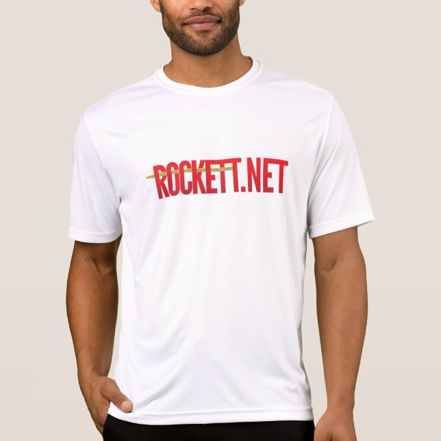 athletisches Shirt ROCKETT.net (Vorderseite)