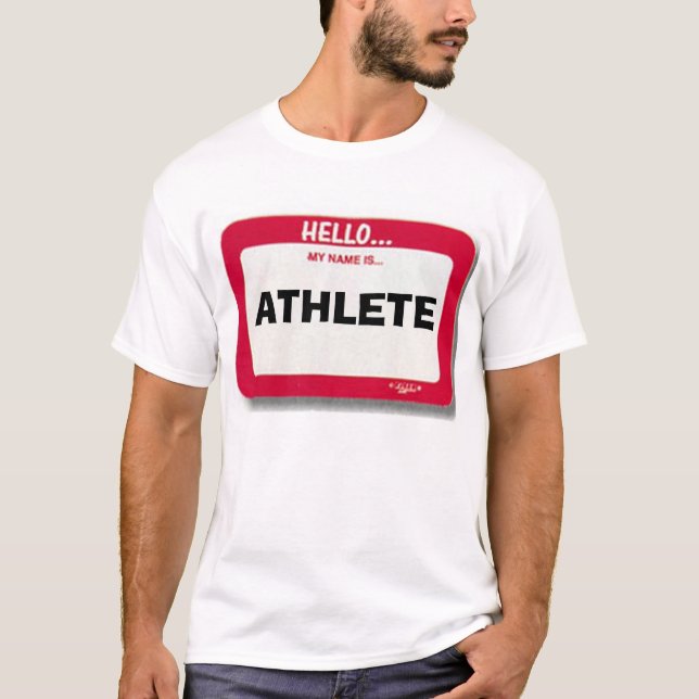 AthletNametag T-Shirt (Vorderseite)