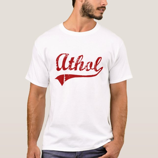 Athol Massachusetts klassischer Entwurf T-Shirt (Vorderseite)