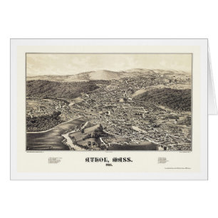 Athol, panoramische Karte MAs - 1887