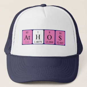 Athos Periodenname, der Truckerkappe