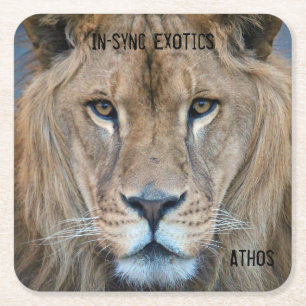 Athos - rechteckiger pappuntersetzer