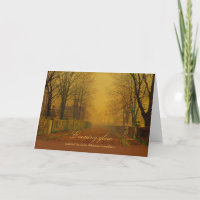 Atkinson Grimshaw Abend Glühen CC0868 Geburtstag