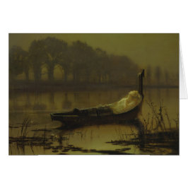 Atkinson Grimshaw Lady of Shalott CC0536 Card