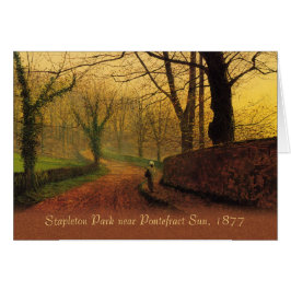 Atkinson Grimshaw Stapleton Park 1877 CC064