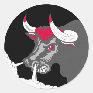 ATKRON-37-STICKER 2 RUNDER AUFKLEBER