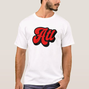 Atl Atlanta Cool GA Retro Vintages Geschenk T-Shirt