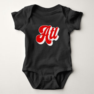 Atl Atlanta Cooles Retro Vintage GA Geschenk Baby Strampler
