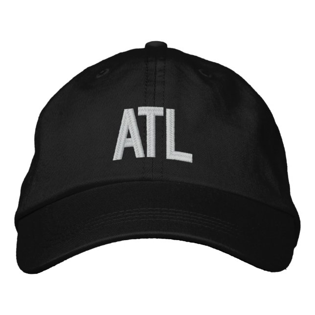 ATL Atlanta Georgia Personalisiert anpassbarer Hut (Vorderseite)