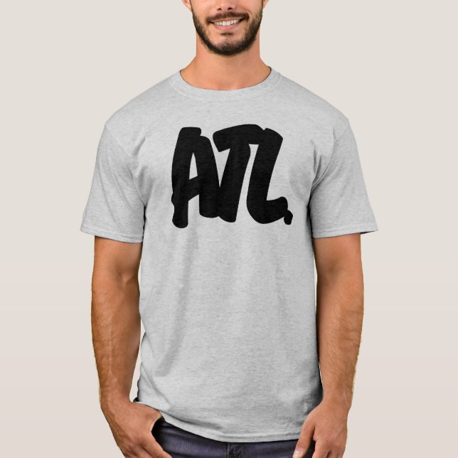 ATL Buchstaben T-Shirt (Vorderseite)