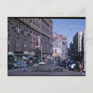 Atlanta 1951 Postkarte