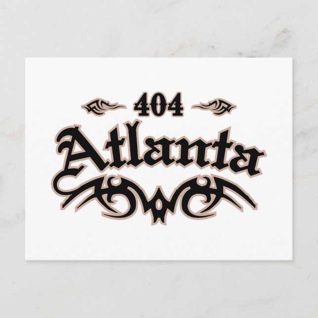 Atlanta 404 postkarte (Vorderseite)