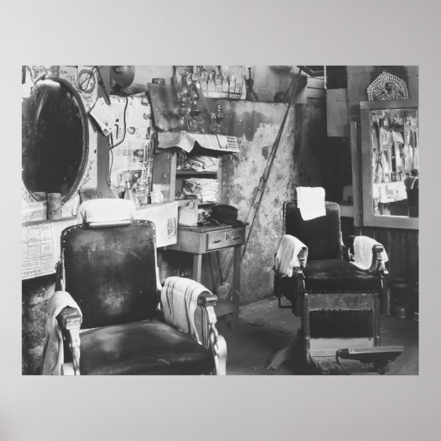 Atlanta Barber Shop: 1936 Poster (Vorne)