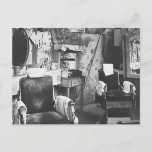 Atlanta Barber Shop, 30er Jahre Postkarte