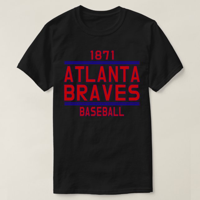 Atlanta Baseball 1871 Classic TShirt (Design vorne)