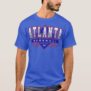 Atlanta Baseball Retro Vintage Braves Inspirierte  T-Shirt