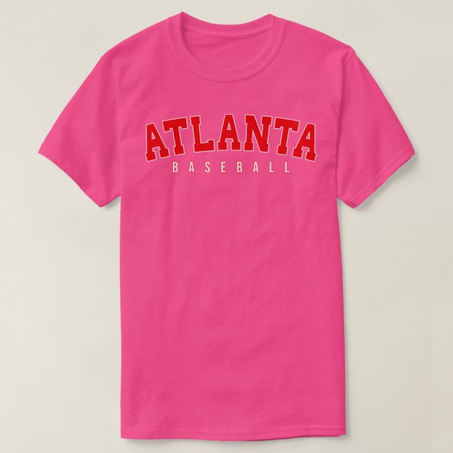 Atlanta Baseball TShirt (Design vorne)