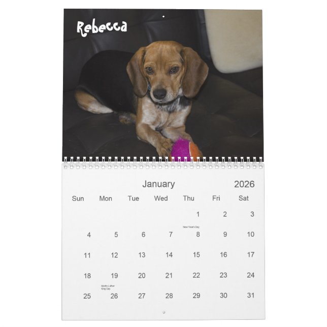 Atlanta-Beagle-Rettungs-Kalender 2013 Kalender (Jan 2026)