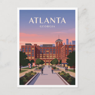Atlanta BeltLine am Ponce City Market Georgia Postkarte