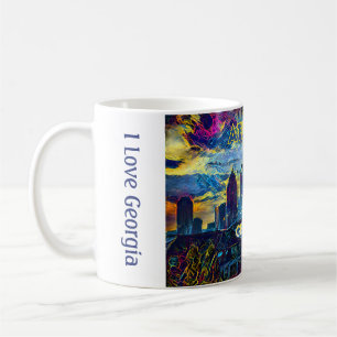 Atlanta, Besuch Georgiens Kaffeetasse