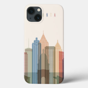 Atlanta City Skyline Case-Mate iPhone Hülle