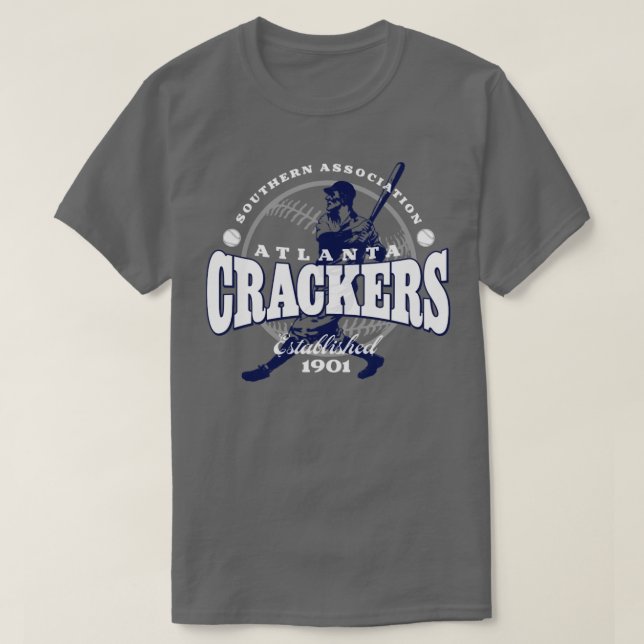 Atlanta Crackers Baseball T-Shirt (Design vorne)