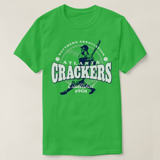 Atlanta Crackers Baseball T-Shirt (Design vorne)