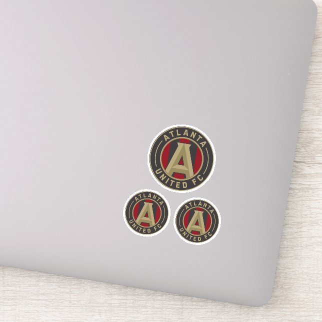 ATLANTA FOOTBALL CLUB TEAM MLS AUFKLEBER (Detail)