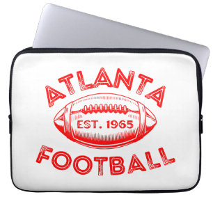 Atlanta Football im Vintage-Stil Laptopschutzhülle