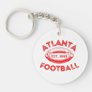 Atlanta Football im Vintage-Stil Schlüsselanhänger