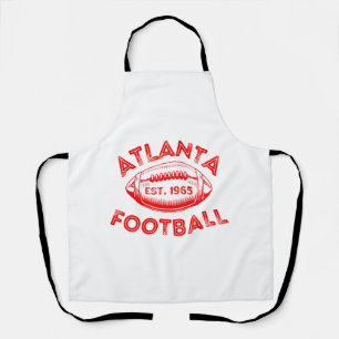 Atlanta Football im Vintage-Stil Schürze
