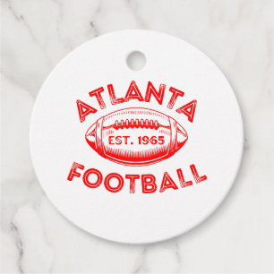 Atlanta Football Vintag Style Geschenkanhänger