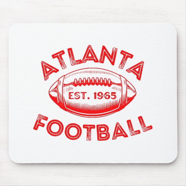 Atlanta Football Vintag Style Mousepad (Vorne)
