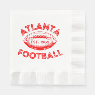 Atlanta Football Vintag Style Serviette