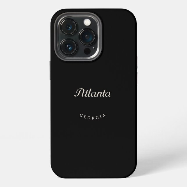Atlanta GA iPhone Hülle (Hinten)