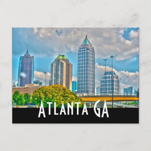 Atlanta GA Postkarte