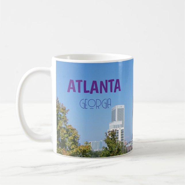 Atlanta Georga Landschaftlich Coffee Tasse Cup Mem (Links)
