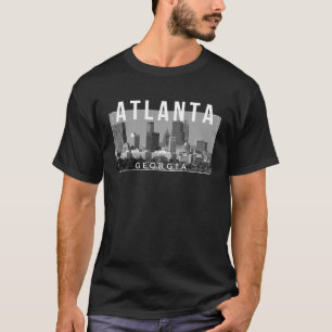 Atlanta Georgia ATL Die Skyline der Stadt T-Shirt