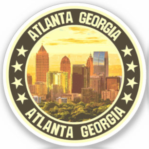 Atlanta Georgia Aufkleber