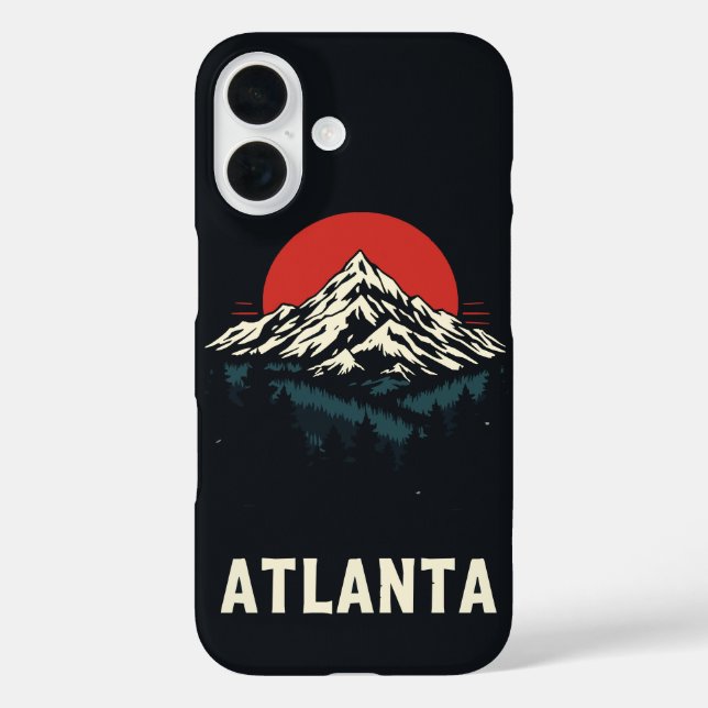 Atlanta Georgia Case-Mate iPhone Hülle (Rückseite)
