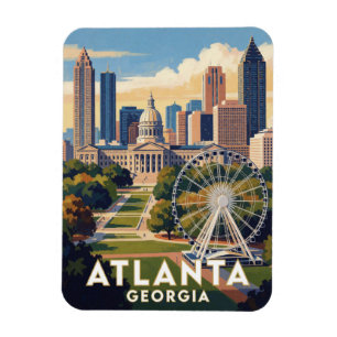 Atlanta Georgia Centennial Park Reise Magnet