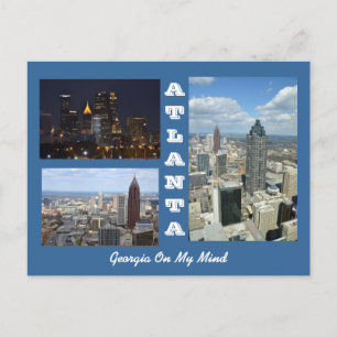 Atlanta, Georgia City Postcard Postkarte