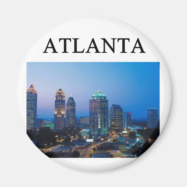 ATLANTA Georgia Magnet (Vorne)