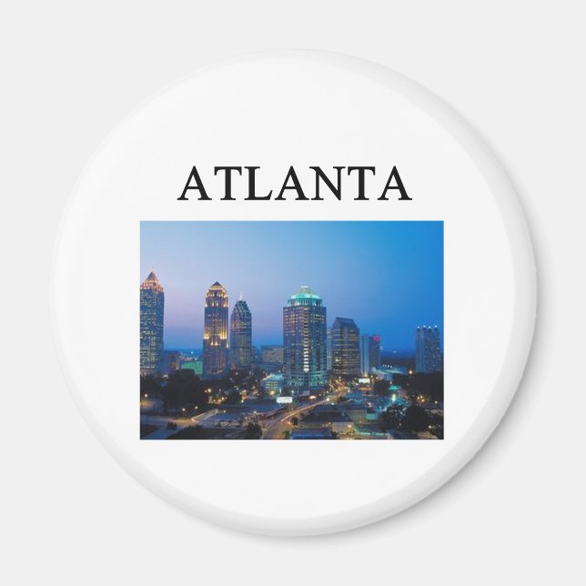 ATLANTA Georgia Magnet (Vorne)