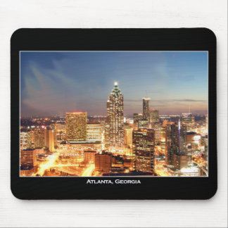 Atlanta, Georgia nachts - schöne Skyline Mousepad