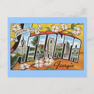 Atlanta Georgia Postkarte