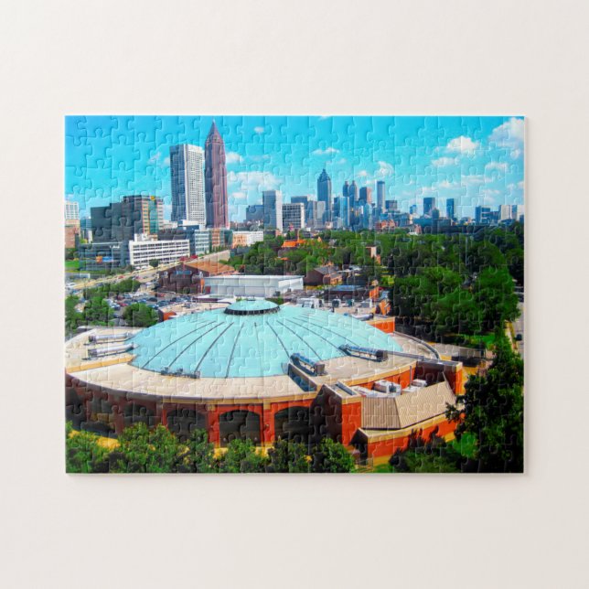 Atlanta Georgia Skyline. Puzzle (Horizontal)