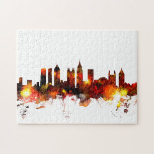 Atlanta Georgia Skyline Puzzle
